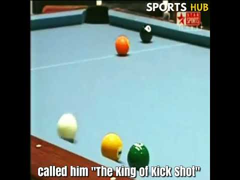 EFREN REYES AMAZING MASSE CUSHION FIRST DOUBLE COMBINATION SHOT #shorts #pool #billiards