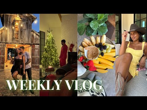 WEEKLY VLOG ♡ (we got a house in TEXAS !! home tour, exploring austin, chirstmas tree, cooking+!!)