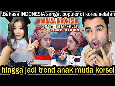 LUAR BIASA! BAHASA INDONESIA TRENDING ID KOREA! BAHASA INDONESIA JADI TREND ANAK MUDA KORSEL