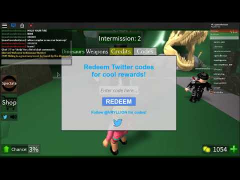 Dinosaur Hunter Codes 2019 07 2021 - dinosaur hunter roblox wiki