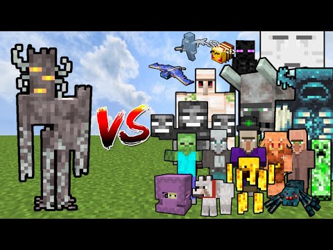 Creaking vs Every mob in Minecraft | Minecraft Mob Battle