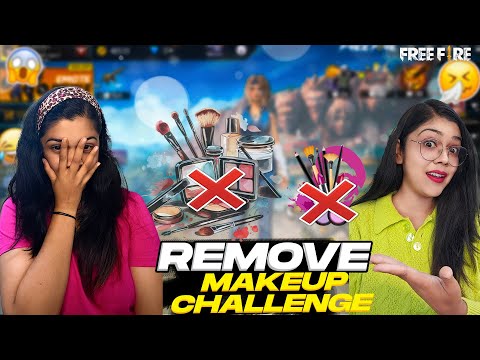 Removing Makeup Challenge Gone Wrong || Grena Free Fire