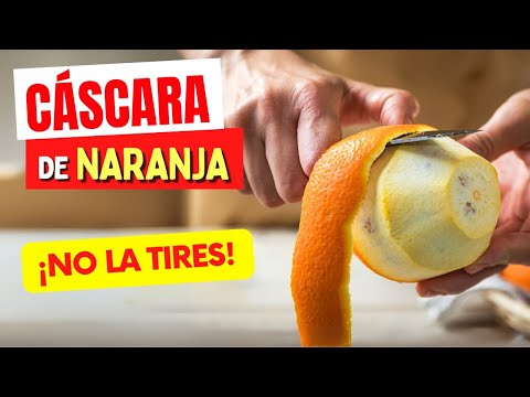 ¡NO TIRES LA CÁSCARA DE NARANJA! Beneficios y Cómo Usarla Correctamente