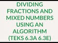 Dividing Fractions and Mixed Numbers