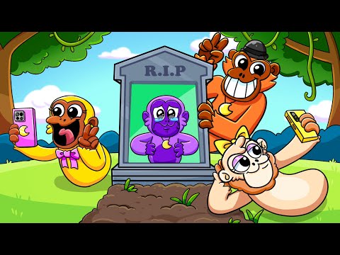 CATNAP SAD DEATH but GORILLA TAG?! Poppy Playtime Animation