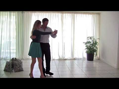 StepFlix Tango Dance Lessons by Flavio Do Campo, Level 2, Class 2:   American Walk