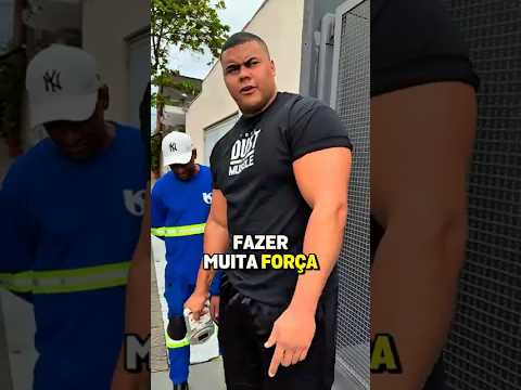 BITELO TESTOU A FORÇA DOS TRABALHADORES DA SABESP E DEPOIS MOSTROU A FORÇA BRUTA NO MEDIDOR DE FORÇA