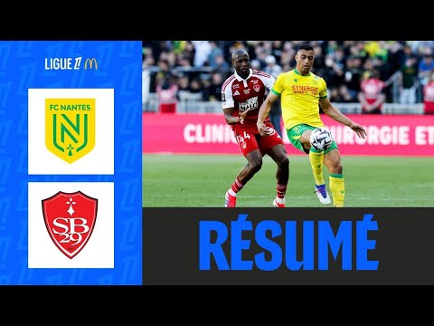 Resumen del partido Nantes - Brestois