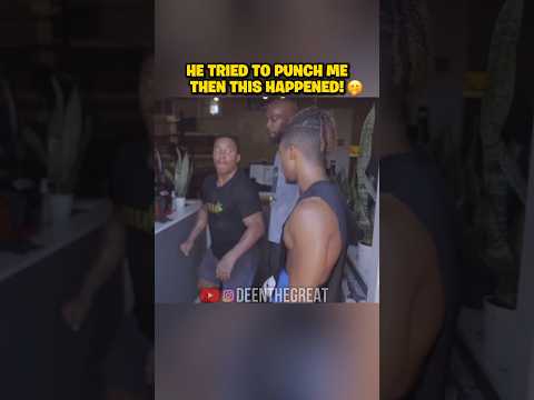 He Tried To PUNCH Me & This Happened! ?