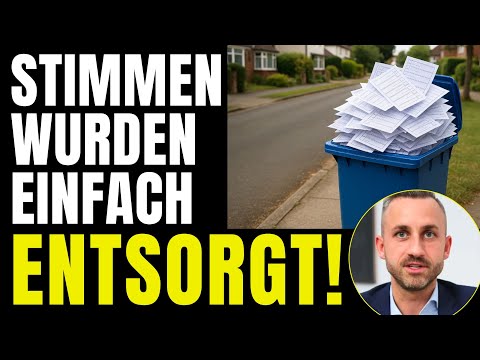 Plötzlich lässt AFD die Bombe platzen! - AFD Stimmen wurden entsorgt!