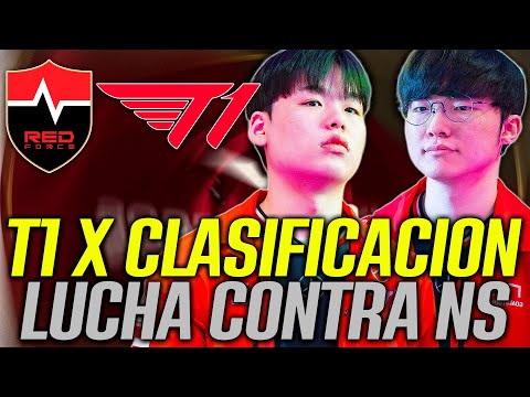 ¡T1 VA POR LA CLASIFICACION A PLAYOFFS! | NS VS T1 | KERIA Y SMASH UNA SINERGIA BRUTAL EN COREA