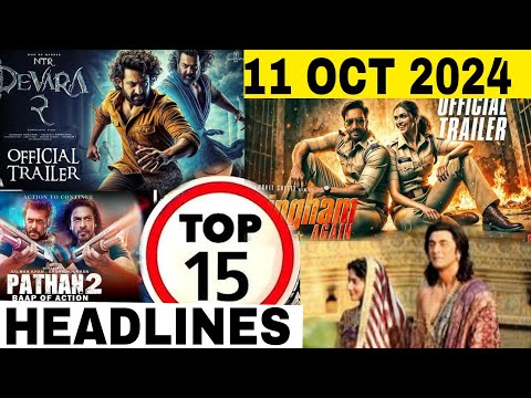 Top Bollywood News | 11 oct 2024 | movie talk#6 | Pathan 2, Singham Again, Bhool Bhulaiya