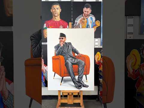 Balen Shah ART ❤️ #Balen #balenshah #art #nepal #painting