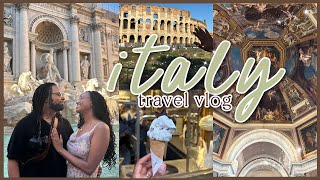 ITALY TRAVEL VLOG 🇮🇹 rome, amalfi coast, naples| baecation, sightseeing, boat tour & italian food