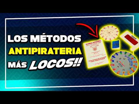 ESTOS eran los métodos ANTIPIRATERÍA más RAROS y SIN SENTIDO de los 90