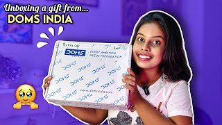 DOMS India Sent Me This!😱Unboxing New Art Supplies 2025