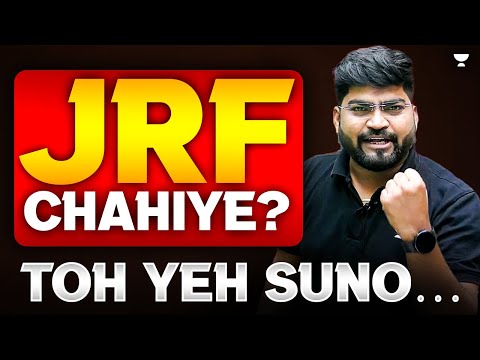 JRF Chahiye to Yeh Suno.. | UGC NET Dec 2025 | JRF Motivation | By Rajat sir
