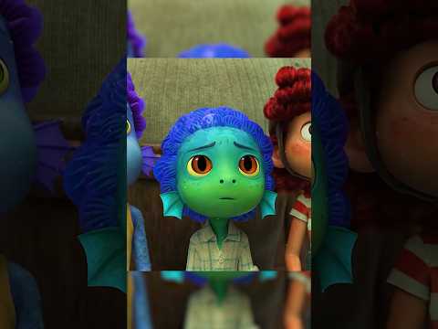 They're not sea monsters. Their names are Luca and Alberto!#shorts #movie #video