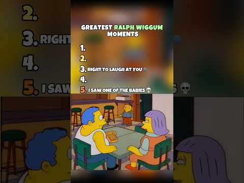 CRAZIEST RALPH WIGGUM MOMENTS!!!