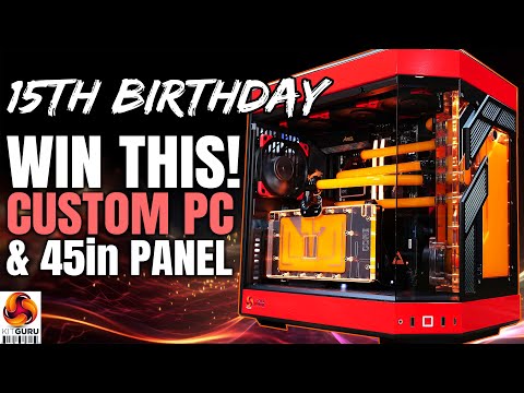 KitGuru is 15 – Let's give away a PC we made (and 45in monitor)