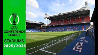 UEFA Conference League 2025/2026 Stadiums PART 1