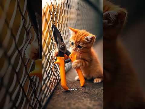 kitten and otter🥰 #animals #animal #valorantclips #animation #kitten #otter