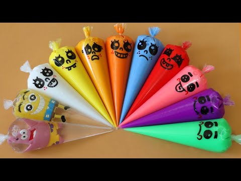 Making Slime with Piping Bags! Most Satisfying Slime Video★ASMR★#ASMR #PipingBags
