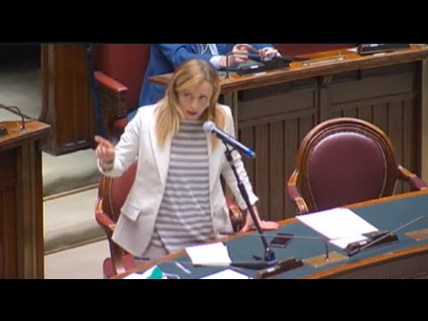 Fratelli d'Italia con il suo Presidente Giorgia Meloni risponde a Conte! Da ascoltare e diffondere!