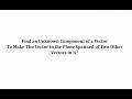Understanding Linear Combinations and Planes