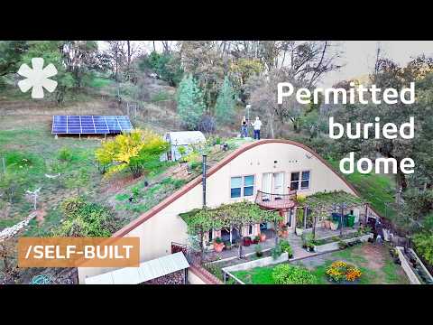 Was told 'You canโt build underground.โ Got dream buried dome fully permitted