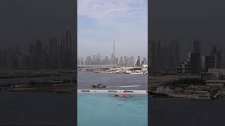 Soak in the calm and take in stunning views at Address Creek Harbour’s infinity pool.