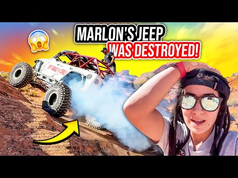 He got Body Damage on a Level 7 Trail 😮 | John’s Trail Sand Hollow