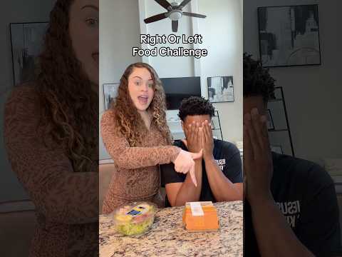 Right or Left food challenge #shorts