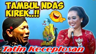 TATIN KERJASAMA KARO PAK SENO KECEPLOSAN OMONG ANU🤣#dalangseno #tatin #kisenolucu