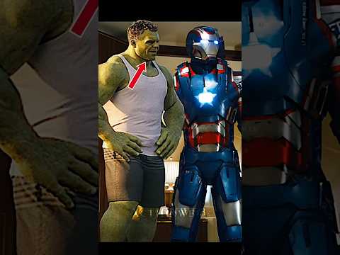 Iron-Man 😎 Attack Security Avengers Spidey Nanotech Lock Warmachine hidden thing #shorts #actionweb