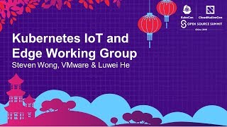 Kubernetes IoT and Edge Working Group