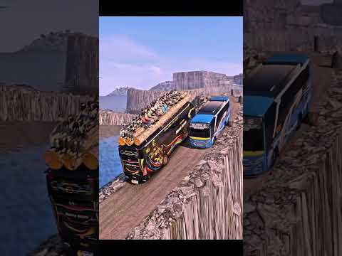 Overloaded Bus on Deadliest Roads 3