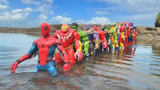 AVENGERS SUPERHERO STORY, MARVEL SPIDER MAN 2 VS HULK, CAPTAIN AMERICA VS THOR, VENOM VS SPIDEY 175