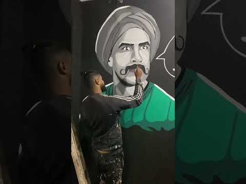 رسمتي للكبير اوي احمد مكي ايه رايكم#shorts