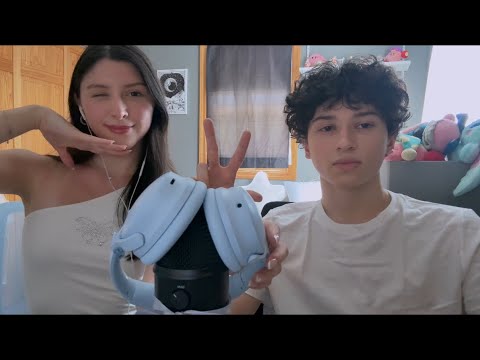 ASMR WITH MY BROTHER :)