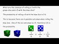 Exploring Compound Probability with Dice