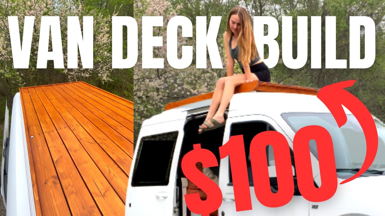 Van Life Upgrade: Built a Deck for my Van for 0 dollars! Simple, Affordable, and Lightweight