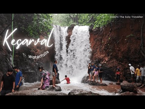 "Kesarval Waterfalls Full Experience – No Trek, Solo Ride & Pure Nature Vibes 🌿"
