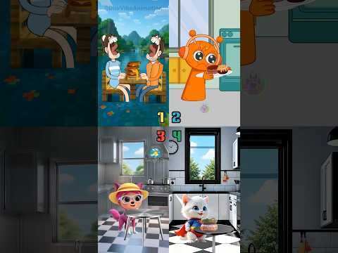 Her Hunger vs Steel room 😳 #shorts #animation #shortsfeed #memes