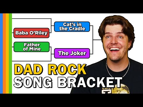 Dad Rock Song Bracket