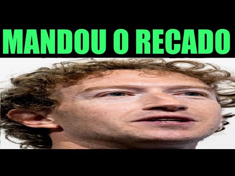 MARK ZUCKBERG DONO DO FACEBOOK E INSTAGRAM MANDA O RECADO