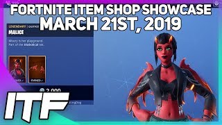 fortnite item shop new malice skin march 21st 2019 - fortnite item shop 15 19