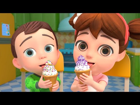 Ice Cream Song And The Rain Song | Sing Along Nursery Rhymes
