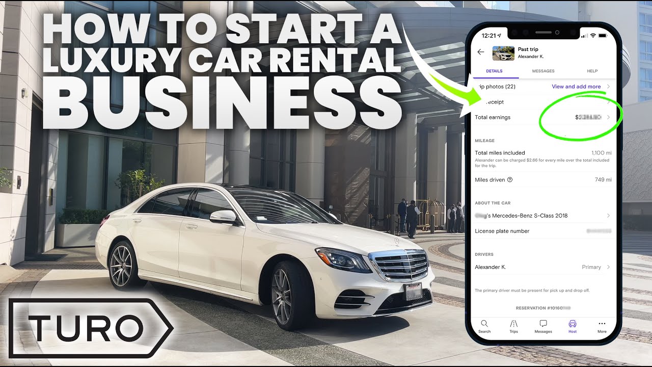 How to Start a Luxury Car Rental Business 2024