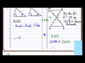 Short Cuts for Congruent Triangles